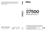 Nikon D7500 Manual de usuario