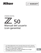 Nikon Z50 Manual de usuario