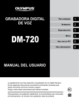 Olympus DM 720 Manual de usuario