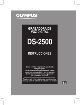Olympus DS 2500 Manual de usuario