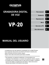 Olympus VP 20 Manual de usuario