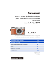 Panasonic DC-GX880 Instrucciones de operación