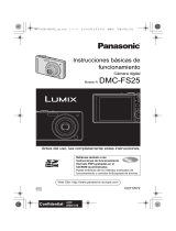 Panasonic DMC-FS25 Guía de inicio rápido