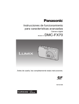 Panasonic DMC-FX70 Instrucciones de operación