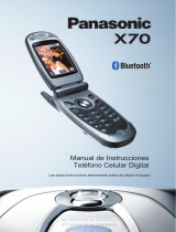 Panasonic X70 Guía del usuario