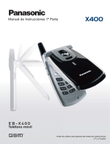 Panasonic X400 El manual del propietario