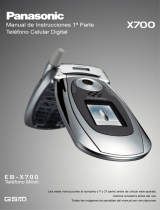 Panasonic X700 El manual del propietario