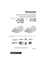 Panasonic HC V250 El manual del propietario