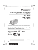 Manual de Usuario Panasonic HC V510 El manual del propietario