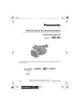 Panasonic HC X1 Instrucciones de operación