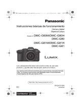 Panasonic DMC-G81 Guía de inicio rápido