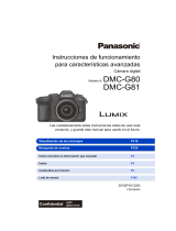 Panasonic DMC-G80 Instrucciones de operación