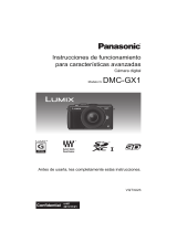 Panasonic DMC-GX1  Instrucciones de operación