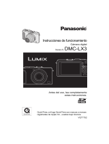 Panasonic DMC-LX3 Guía del usuario