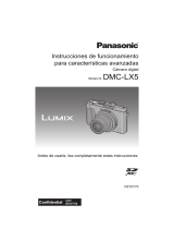 Panasonic DMC-LX5 Instrucciones de operación