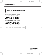 Pioneer AVIC F130 Manual de usuario