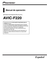 Pioneer AVIC F220 Manual de usuario