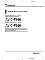 Pioneer AVIC-F160 Manual de usuario