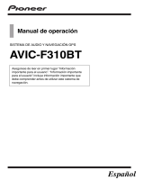 Pioneer AVIC F310 BT Manual de usuario