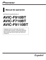 Pioneer AVIC-F9110BT Manual de usuario