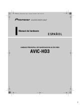 Pioneer AVIC HD3 Manual de usuario