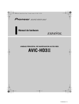 Pioneer AVIC HD3 II Manual de usuario