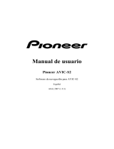 Pioneer AVIC S2 Manual de usuario