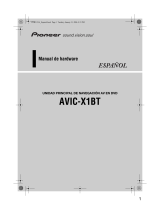 Pioneer AVIC X1 BT Manual de usuario