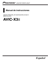 Pioneer AVIC X3 II Manual de usuario