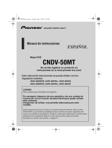 Pioneer CNDV 50 MT El manual del propietario