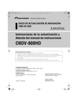 Pioneer CNDV 800 HD Instrucciones de operación