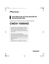 Pioneer CNDV 1000 HD Instrucciones de operación