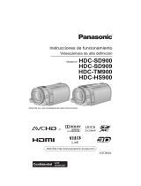 Panasonic HDC SD909 El manual del propietario
