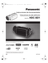 Panasonic HDC SD1 El manual del propietario