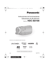 Panasonic HDC-SD100 El manual del propietario