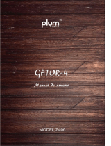 PLum Mobile Gator 4 Manual de usuario