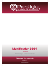 Prestigio MultiReader PER-3664 Manual de usuario