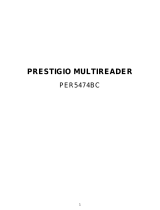 Prestigio MultiReader PER-5474BC Guía del usuario