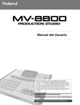 Roland MV-8800 Manual de usuario