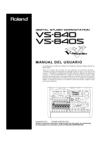 Roland VS-840 Manual de usuario