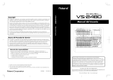Roland VS-2480 Manual de usuario