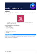 Roxio Creator 7 NXT Manual de usuario