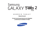 Samsung Galaxy Tab 2 7.0 Wi-Fi Manual de usuario