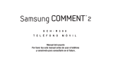 Samsung Comment 2 Manual de usuario