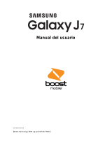Samsung SM-J700P Boost Mobile Manual de usuario