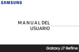 Samsung Galaxy J7 Refine Sprint Instrucciones de operación