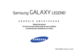 Samsung SCH-I200 Verizon Wireless Galaxy Legend Manual de usuario