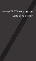 Samsung Galaxy Mini Orange GT-S5570I Manual de usuario