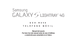 Samsung Galaxy S Lightray 4G Metro PCS Manual de usuario