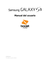 Samsung Galaxy S 5 Boost Mobile Manual de usuario